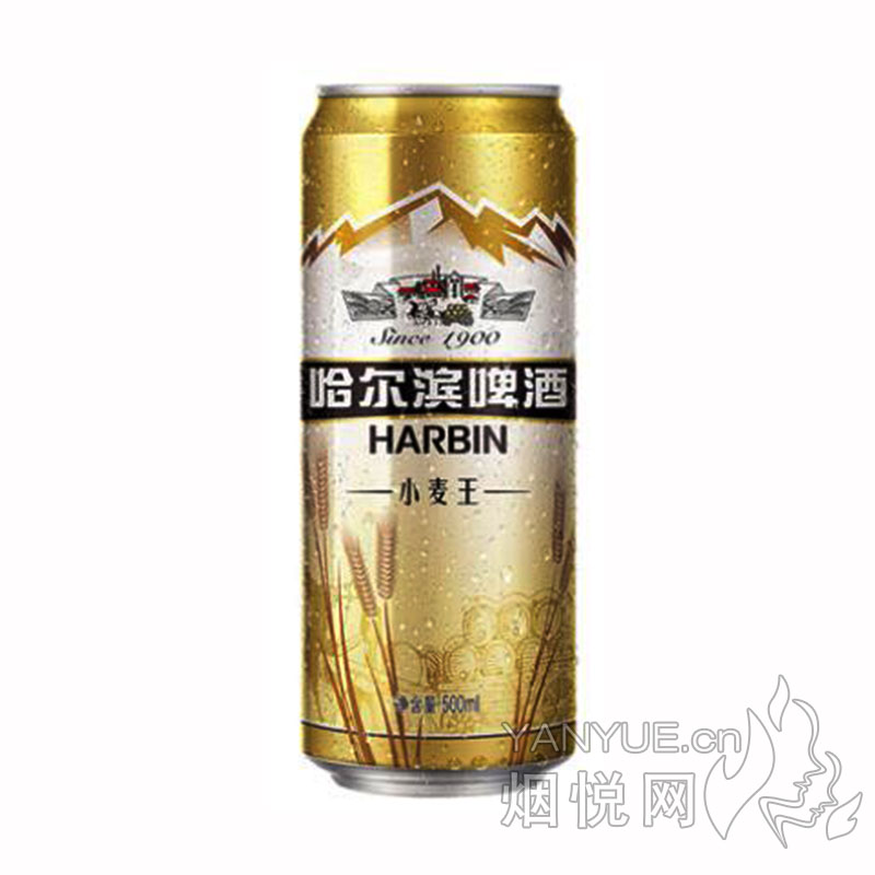 哈尔滨啤酒小麦王3.6° 500ml