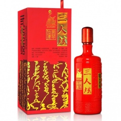 52°泸州老窖三人炫（贺岁版）1000ml