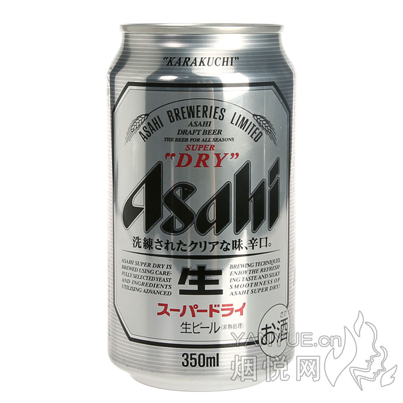 朝日啤酒Asahi生啤酒5° 350ml