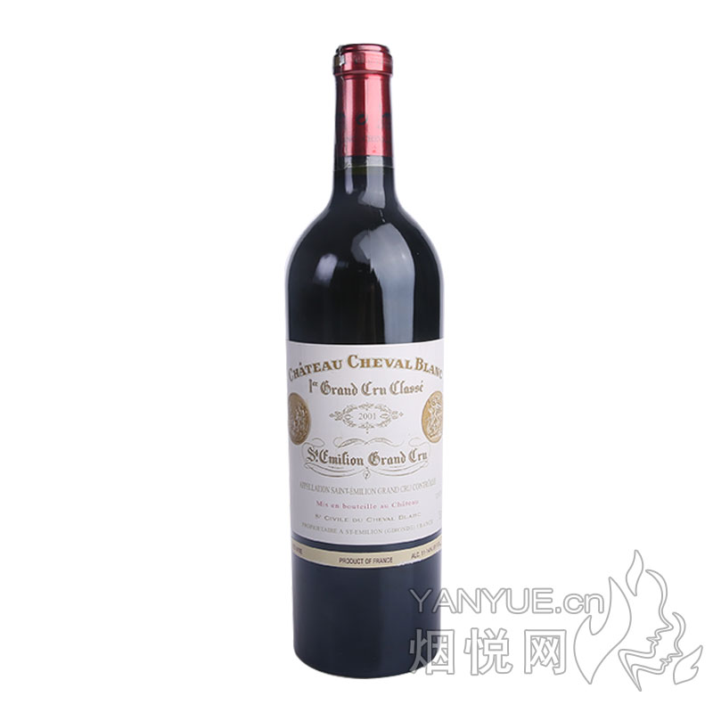 白马酒庄干红葡萄酒2001 13.5°  750ml