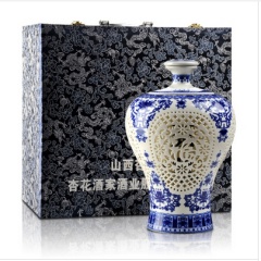 53°杏花酒家原浆酒30（青花瓷珍版）1500ml