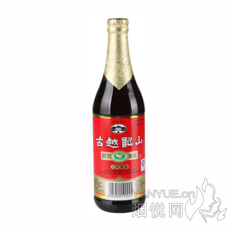 古越龙山三年陈酿加饭酒15°  500ml