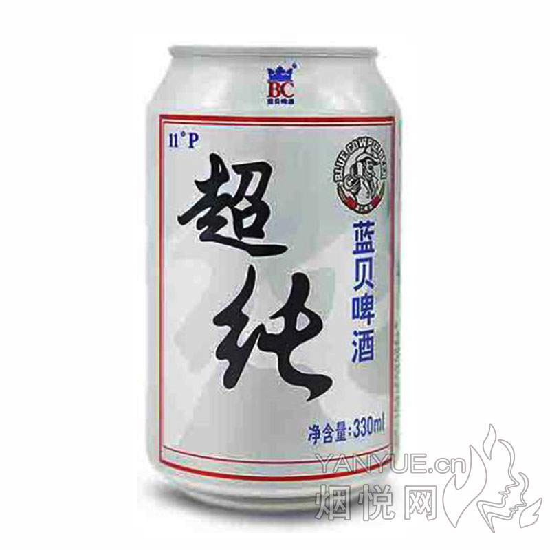 蓝贝超纯啤酒4.3° 330ml
