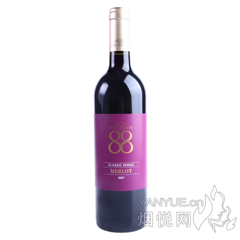 首彩88经典梅洛干红葡萄酒2017 13.2° 750ml