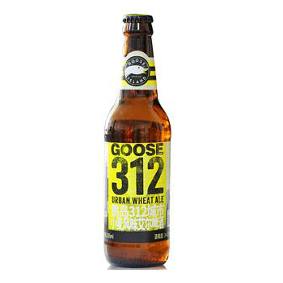 鹅岛312城市小麦风味艾尔啤酒4.2° 355ml
