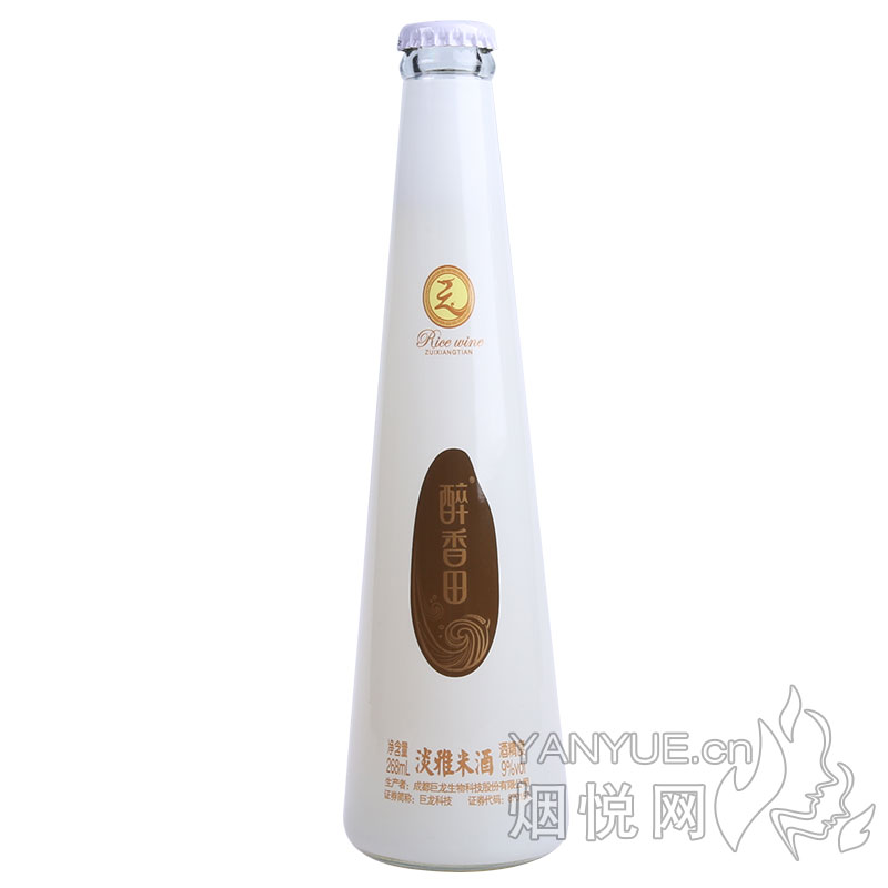 醉香田淡雅米酒9° 268ml