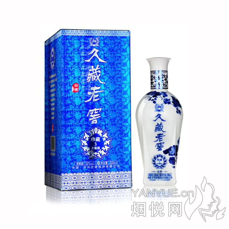 泸州老窖久藏老窖珍藏3升级版 52°  500ml