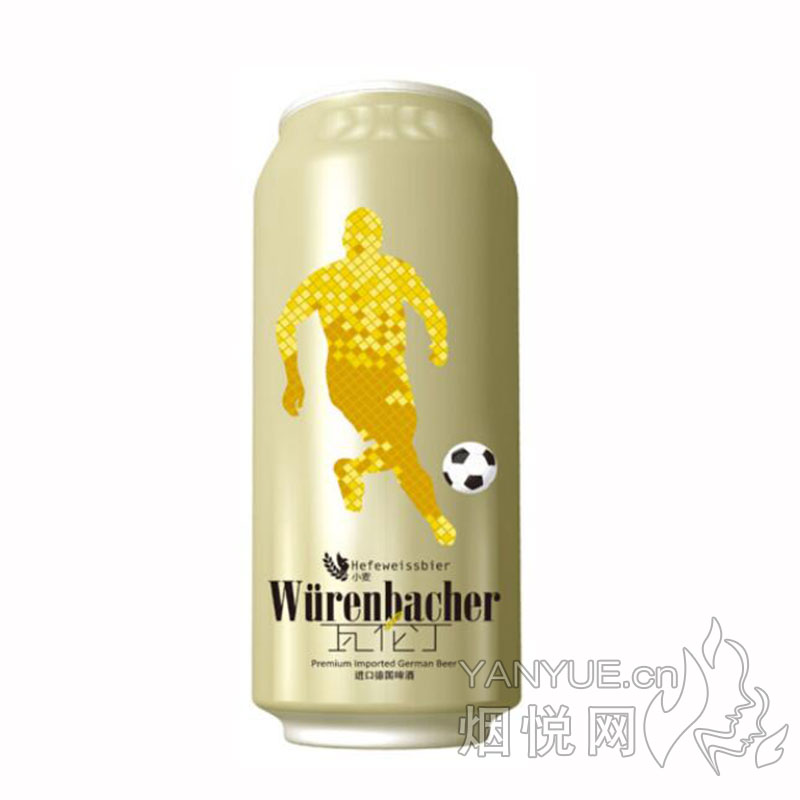 瓦伦丁小麦啤酒听装5.2° 500ml