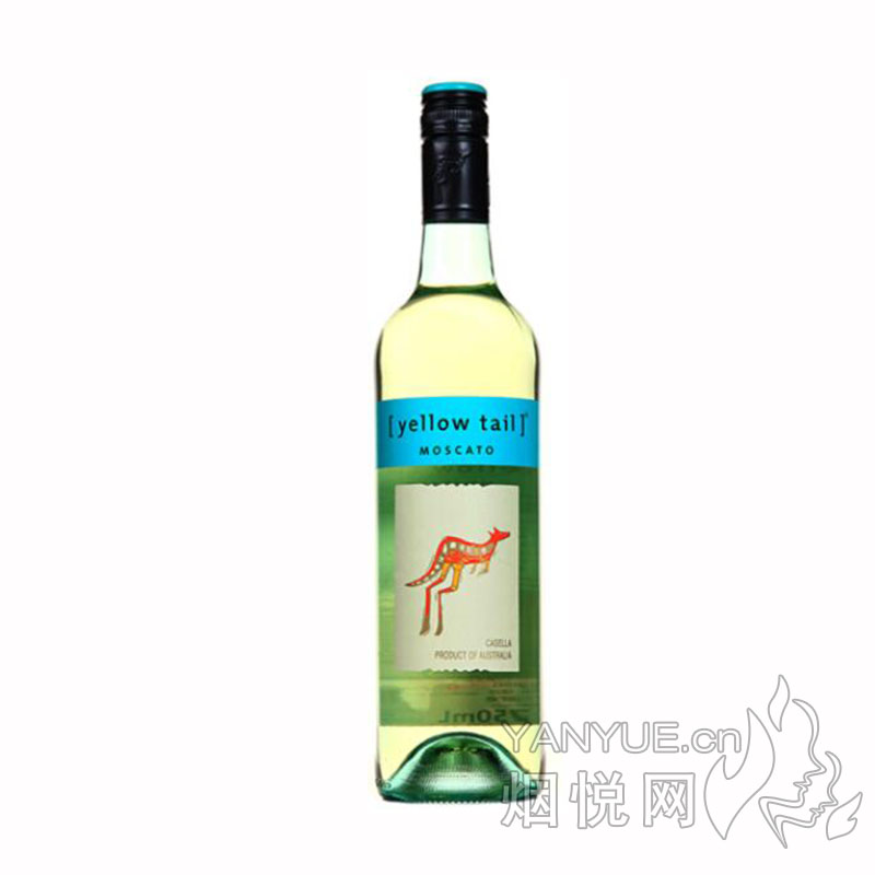 黄尾袋鼠幕斯卡白葡萄酒(Yellow Tail)7.5°  750ml