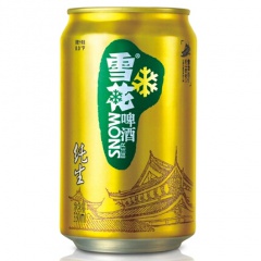 雪花啤酒纯生330ml