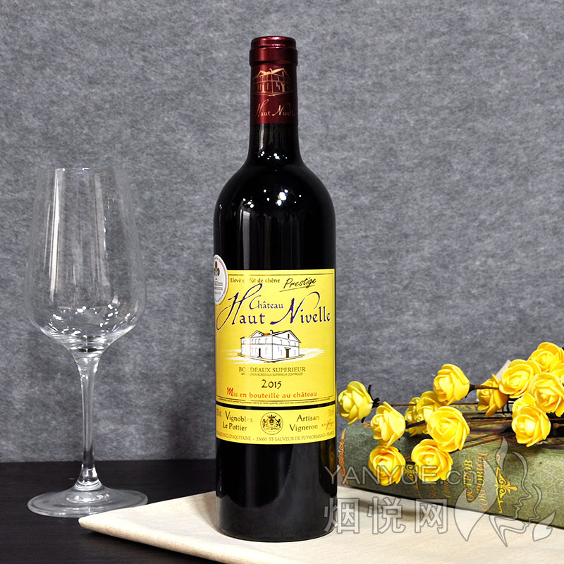 奥尼威尔珍藏2015(Prestige Chateau Haut Nivelle)13.5°  750ml