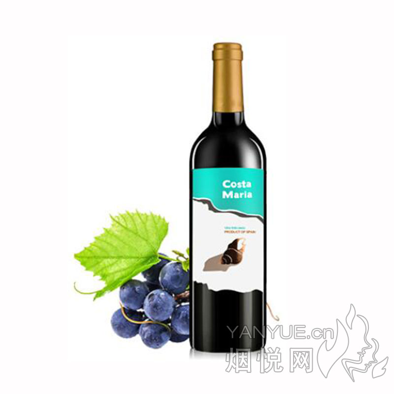 玛丽亚海之情干红葡萄酒(Maria)12°750ml