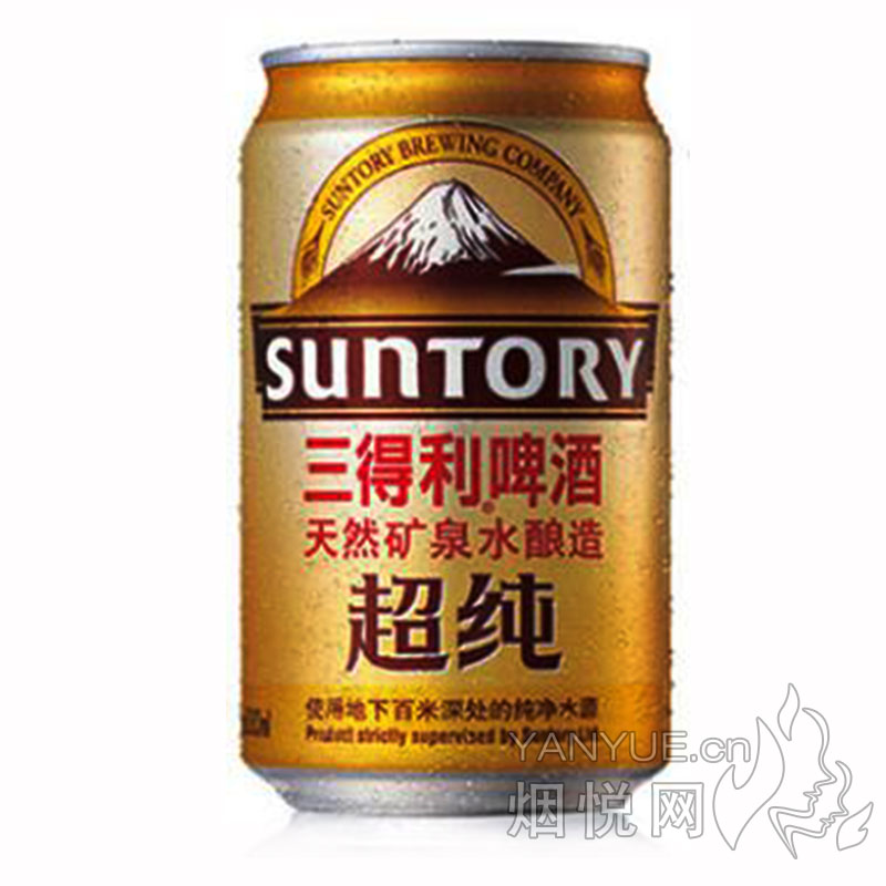 三得利啤酒超纯拉罐3.6° 330ml