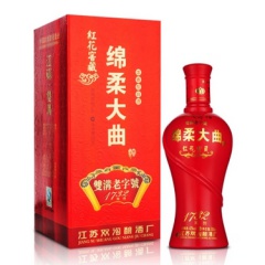42°双沟绵柔大曲红花窖藏500ml