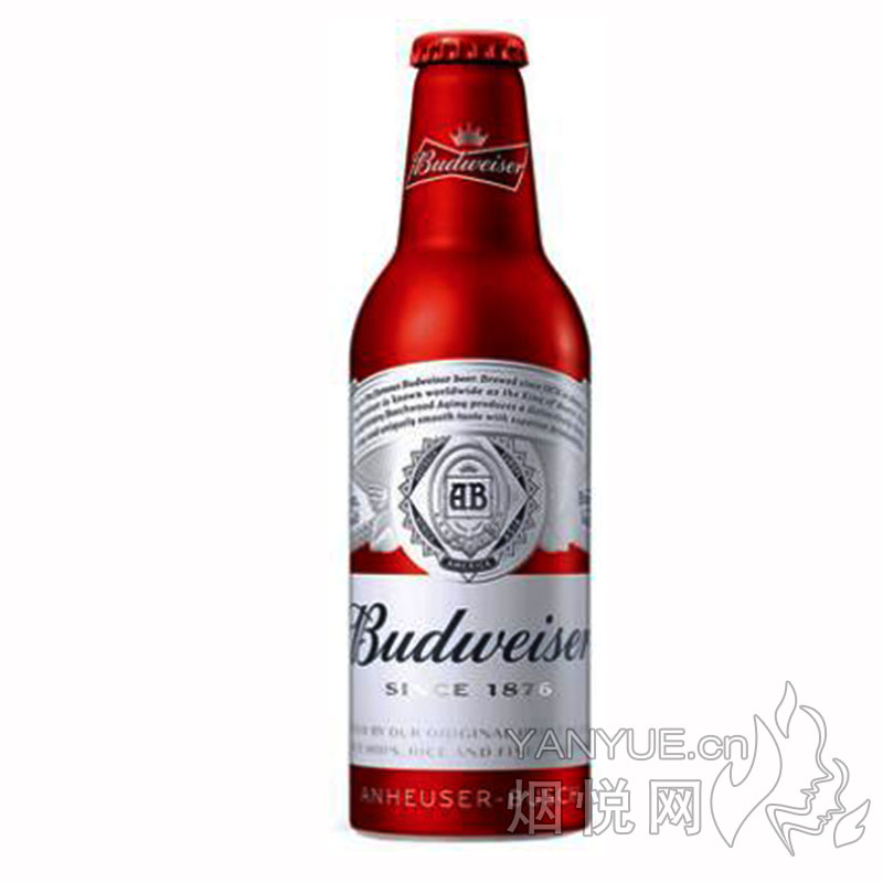 百威啤酒红瓶铝罐3.6° 355ml