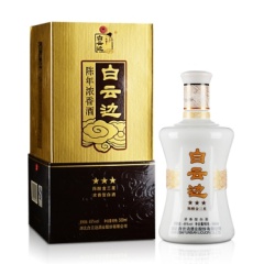浓香型 45度白云边金三星500ml