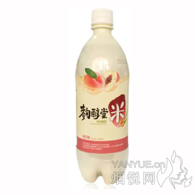 麴醇堂玛克丽米酒桃子味4° 750ml