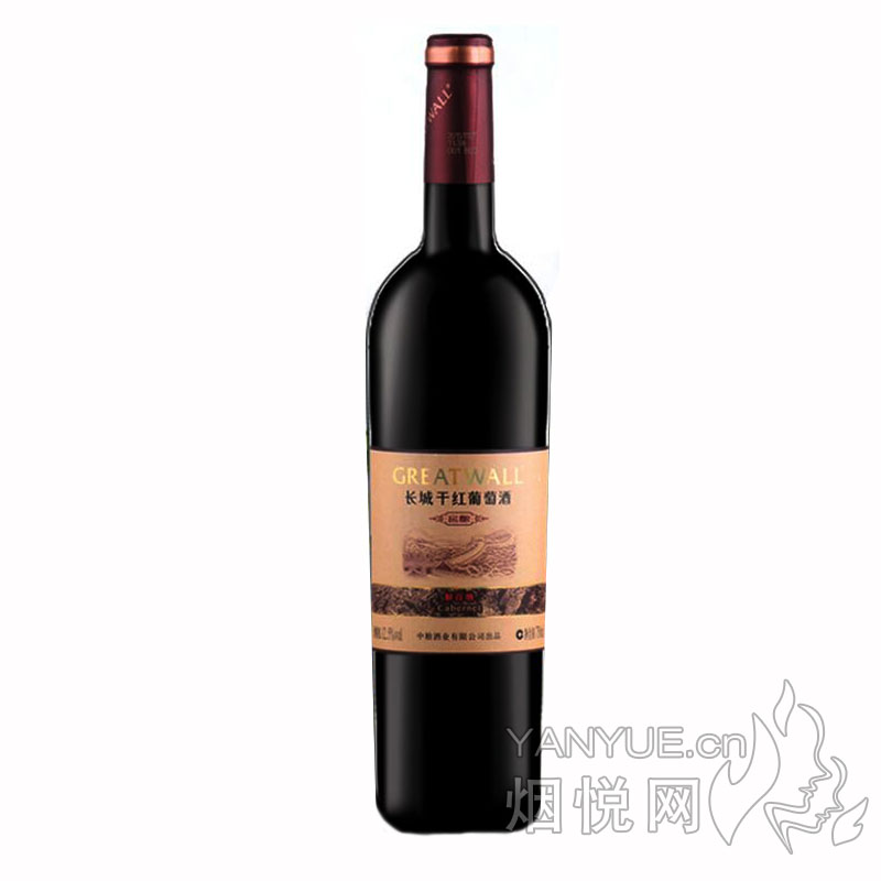 长城窖酿解百纳干红葡萄酒12.5° 750ml