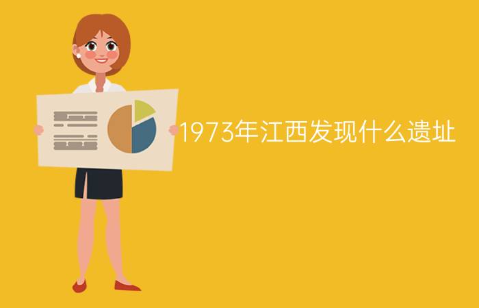 1973年江西发现什么遗址