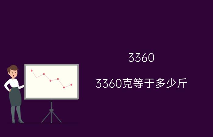 3360(3360克等于多少斤)