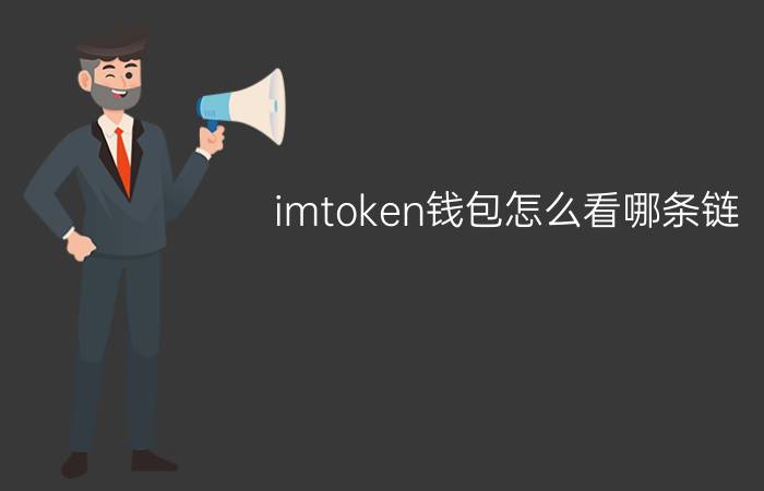 imtoken钱包怎么看哪条链