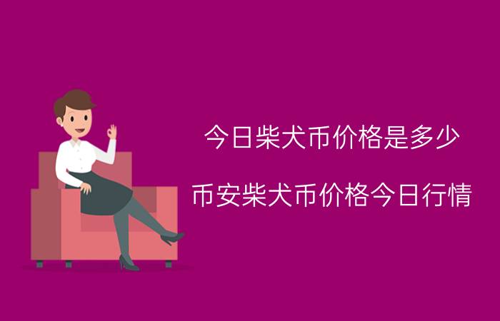 今日柴犬币价格是多少（币安柴犬币价格今日行情）