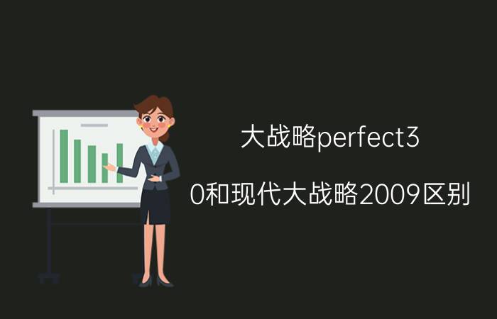 大战略perfect3.0和现代大战略2009区别（哪个好玩）