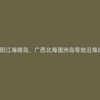 2020年12月广东阳江海陵岛、广西北海涠洲岛等地沿海自驾游攻略（二）