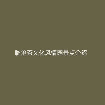 临沧茶文化风情园景点介绍