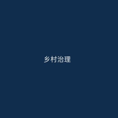 乡村治理