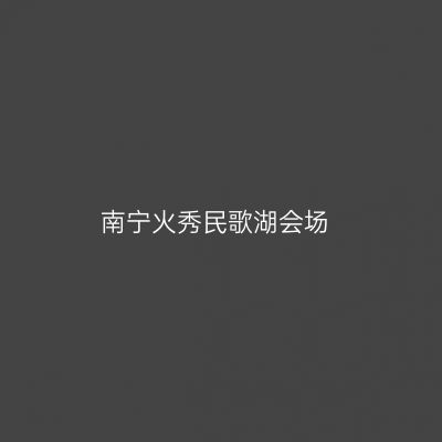 南宁火秀民歌湖会场