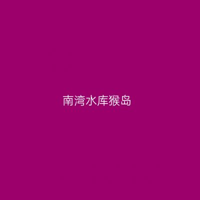 南湾水库猴岛