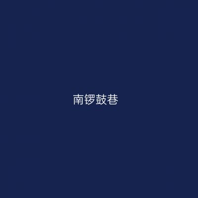 南锣鼓巷