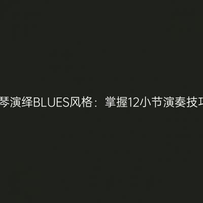 口琴演绎BLUES风格：掌握12小节演奏技巧