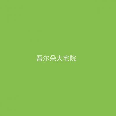 吾尔朵大宅院
