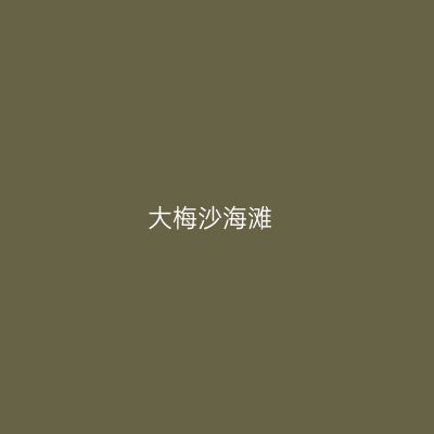 大梅沙海滩