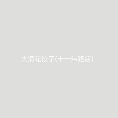 大清花饺子(十一纬路店)