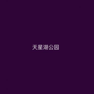 天星湖公园