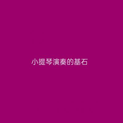 小提琴演奏的基石
