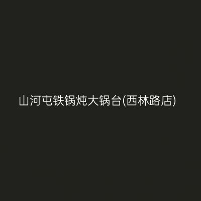 山河屯铁锅炖大锅台(西林路店)