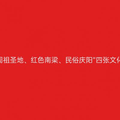 庆阳市“岐黄故里、周祖圣地、红色南梁、民俗庆阳”四张文化旅游名片亮相西安