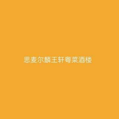 思麦尔麟王轩粤菜酒楼