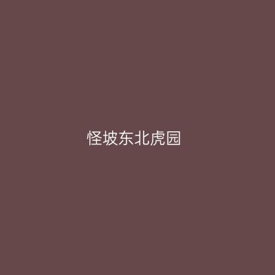 怪坡东北虎园