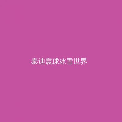 泰迪寰球冰雪世界
