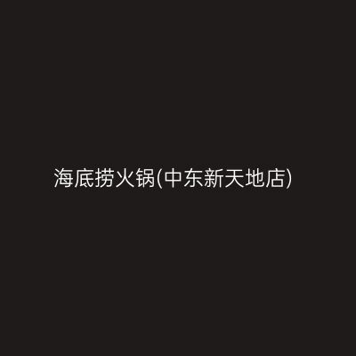 海底捞火锅(中东新天地店)