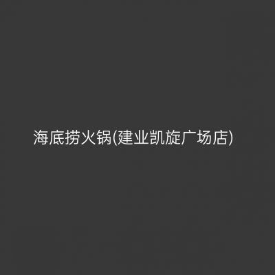 海底捞火锅(建业凯旋广场店)