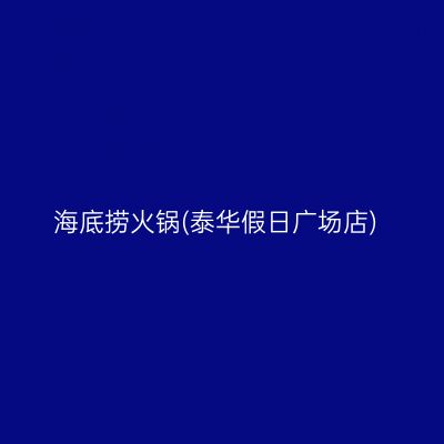 海底捞火锅(泰华假日广场店)