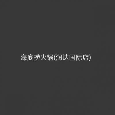 海底捞火锅(润达国际店)