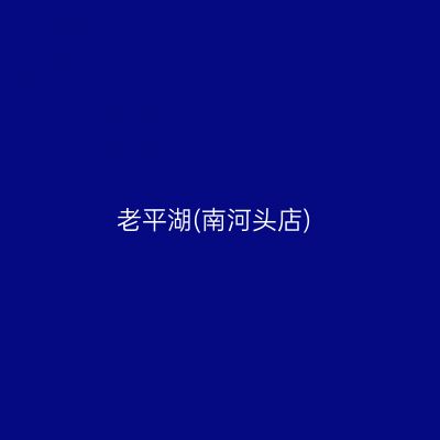 老平湖(南河头店)
