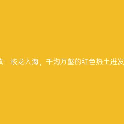 航拍通渭榜罗镇：蛟龙入海，千沟万壑的红色热土迸发出转折的力量